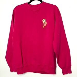 Vintage 1995‎ Tweety Looney Tunes Cartoon Sweatshirt XL